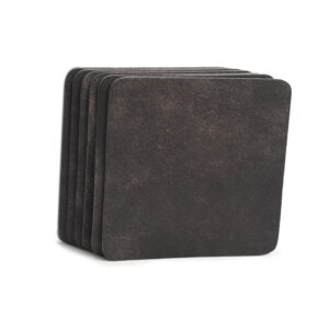 Espresso Brown - Vierkant Onderzetters Bruin