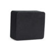 Black Bold - Vierkant Onderzetters Zwart