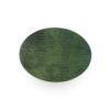 Placemats Ovaal Leer Croco Groen Coaster Queen
