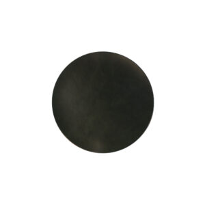 Black Minnesota - Rond Placemats Zwart (Set)