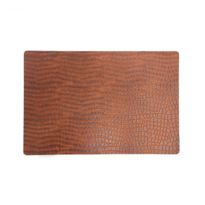 Snake Cognac - Rechthoek Placemats Slangen Print Cognac (Set)