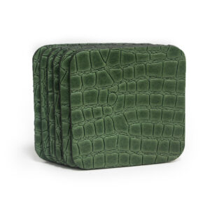 Onderzetters Snake Groen - Vierkant