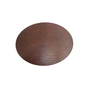 Snake Brown - Ovaal Placemats Slangen Print Bruin (Set)