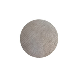 Snake Light Grey - Rond Placemats Slangen Print Grijs (Set)