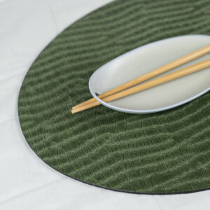 CoasterQueen Placemats Groen Snake Ovaal