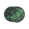 Onderzetters Leer Croco Metallic Groen Rond - 6 stuks