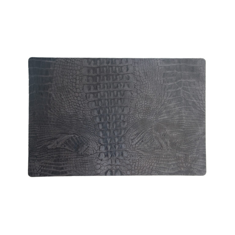 Rechthoekige leren placemats Handgemaakt in eigen atelier Coaster Queen