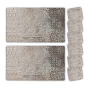 Placemat Croco Grijs Rechthoek