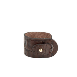 Coasterqueen Servetringen Croco Bruin