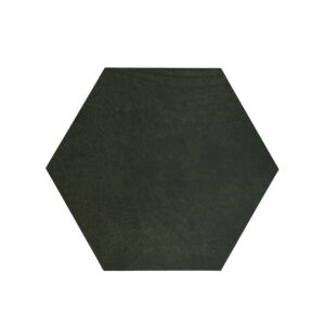 Grande Green Hexagon - Placemats Leer Groen Zeshoek